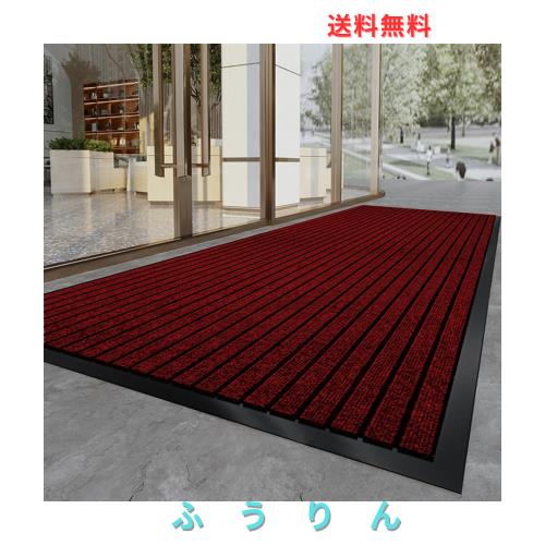 玄関マット業務用 家庭用 屋外室内 無地 大判 滑り止め防音手触り良い
