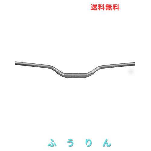 Funn 脹れ上がる曲がること (Upturn) ハイライズマウンテンバイクハンドルバー - バークランプ31.8粍、幅785粍付き添い人。耐久性と軽さのアロイライザー