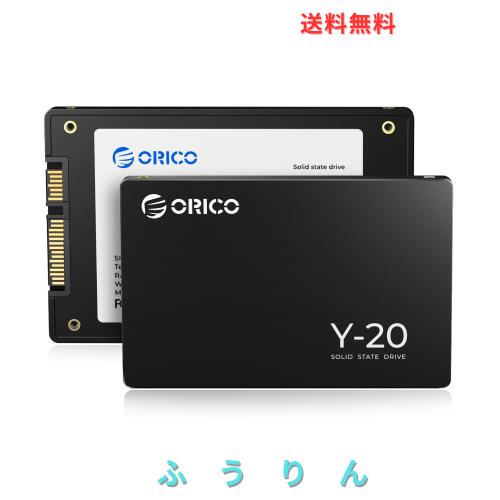 ORICO Y20 2TB 内蔵型SSD 2.5インチ 7mm 3D NAND採用 SATAIII 6Gb/s 最大読込：500MB/s (R:500MB/s、W:450MB/s) PS4動作確認済み 内蔵SSD