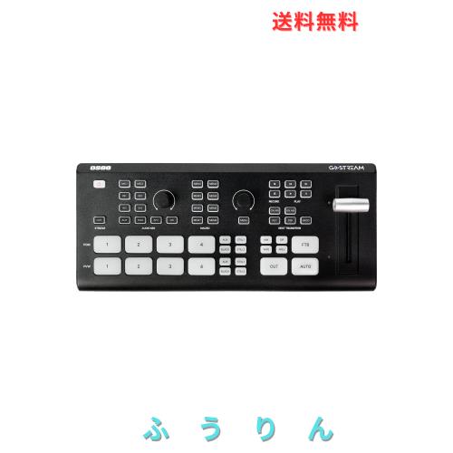 Osee GoStream Deck ビデオスイッチャー ライブプロダクションスイッチャー ポータブルマルチフォーマット ライブストリーミングビデオミ