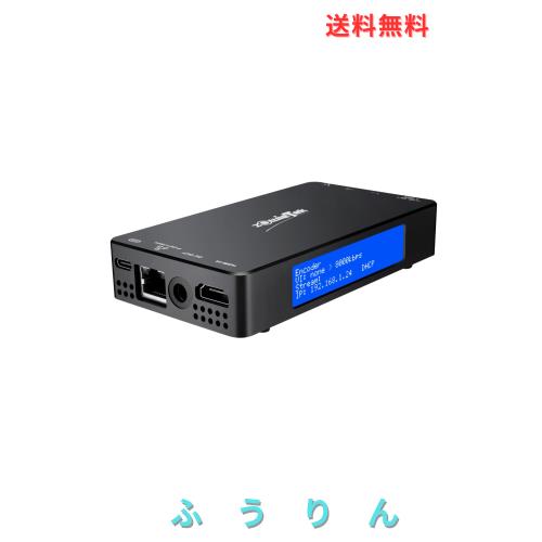Zowietek 4K HDMI ビデオ エンコーダ/デコーダ、NDI|HX3 コンバータ/プレーヤー、パススルー ビデオ キャプチャ レコーダー、SRT/RTMP(S)