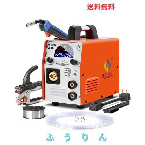 HITBOX 溶接機 半自動溶接機 最大200A大電流 100V/200V兼用 一台四 HITBOX 溶接機 半自動溶接機 最大200A大電流 100V/200V兼用 一台四