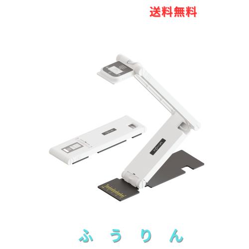 INSWAN INS-Flip 4 (台湾製) USB 携帯型書画カメラ/Webカメラ - 4K解像度 1300万画素 折りたたみ式ポータブル オートフォーカス 10cm近接