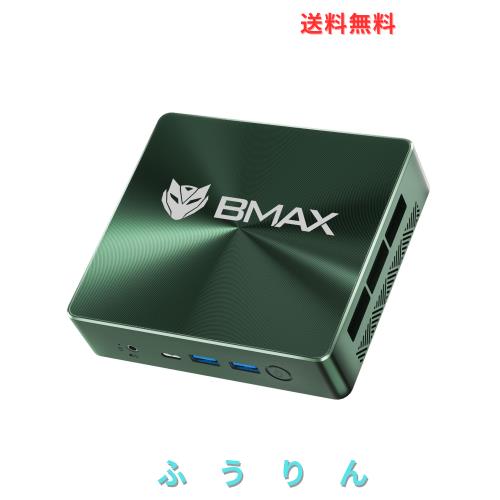 BMAX ミニPC 16GB DDR4 1TB NVMe SSD Intel Core i7-1060NG7 mini PC Windows 11 Pro 最大3.8GHz 4コア8スレッド 省電力 豊富なポート 4K