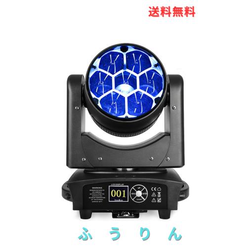 BETOPPER 350W移動ヘッド ライト 7x40W RGBW の洗浄/ズームレンズ/CTO の効果の蜂の目 DJs、棒、クリスマスおよびホーム パーティーの照