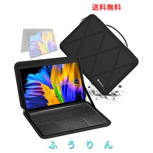 Smatree ハードEVA保護スリーブケース 14インチ ASUS Zenbook 14 Flip OLED (UP3404) ラップトップ専用ハードケース防水 360度耐衝撃ノー