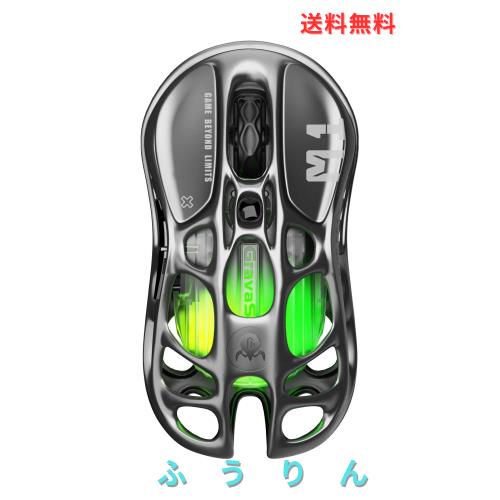 【国内正規品】GravaStar ゲーミングマウス 無線 有線 ワイヤレス 軽量 4Kポーリングレート 26000DPI 低遅延 高感度 2.4G/Bluetooth/USB