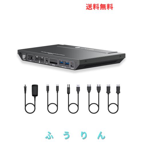 AV Access USB-C KVM スイッチ デュアル モニター 2台のディスプレイ、2台のコンピュータ、ノートパソコンとデスクトップパソコンに適し