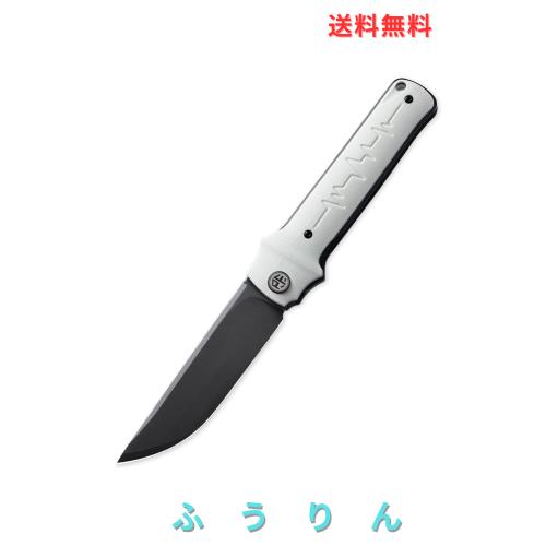 Petrified fish PFB04 折りたたみナイフ3.82インチD 2サテンブレードスチールG 10ハンドルEDCアウトドアキャンプ用ポケット折りたたみナ