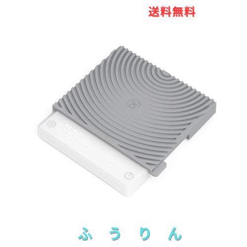 TIMEMOREタイムモアBasic mini Whiteコーヒースケール高精度計量器精度0.1g 測量範囲0.5g-2000gタイマー機能付きはかりオートオフ機能付