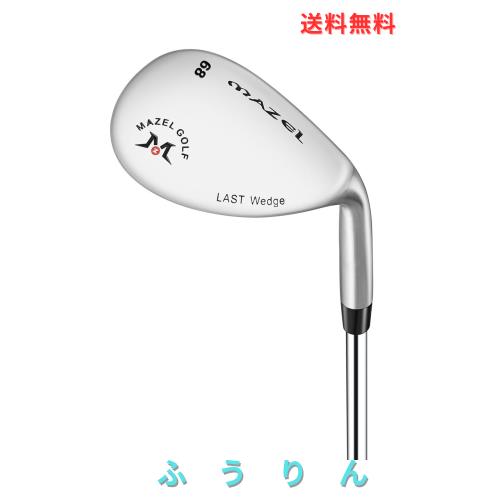 MAZEL (マゼル) ゴルフサンドウェッジ メンズ 右利き ロフト角:68度、70度、72度 フレックス : S ワイドソールウェッジ (LAST Wedge-シル
