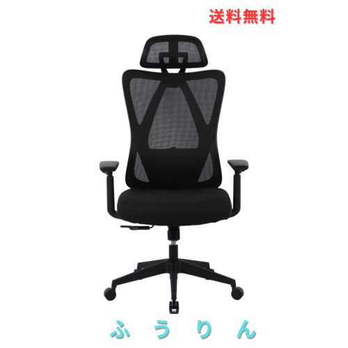 FLEXISPOT オフィスチェア デスクチェア C5 多機能調節 ロッキング機能 固定可能 強弱調節可能 2Dランバーサポート メッシュ素材 肉厚座
