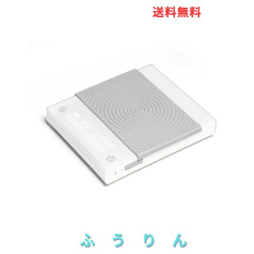 TIMEMORE タイムモア Black Mirror Basic 2.0 コーヒー スケール 高精度 計量器 精度0.1g 測量範囲0.5ｇ-2000g タイマー機能付き はかり