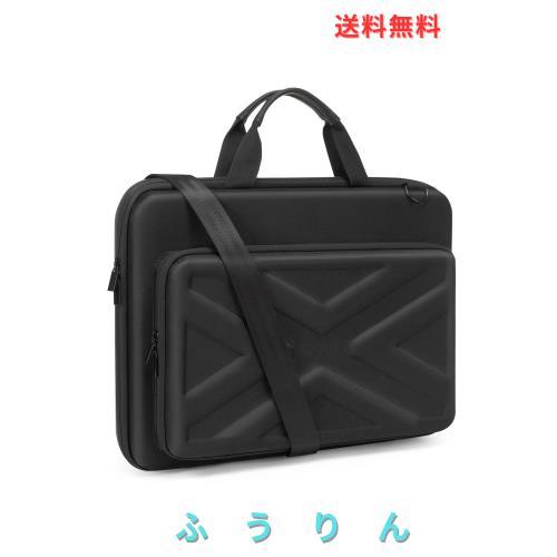 MOSISO ハードPCケース 男性用 女性用、17インチ、対応機種 MacBook/HP/Dell/Lenovo/Asus、17.3 インチ ラップトップバッグ、フロントポ