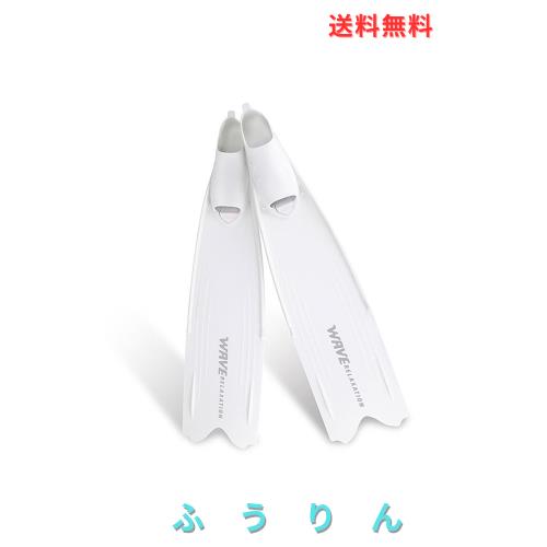 MORGEN SKY ダイビング フィン シュノーケリング ロングフィン ロングブレード あしひれ 足ヒレ フルフット 素潜り 収納バッグ付き マリ