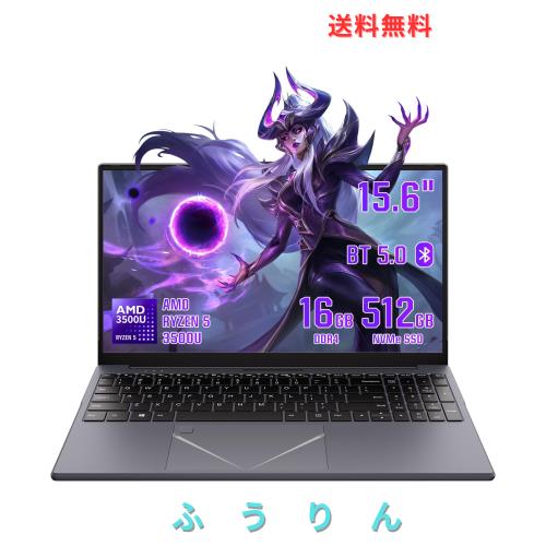 BINTEC 【2025年モデル】15.6インチノートパソコン/AMD Ryzen 5 3500U