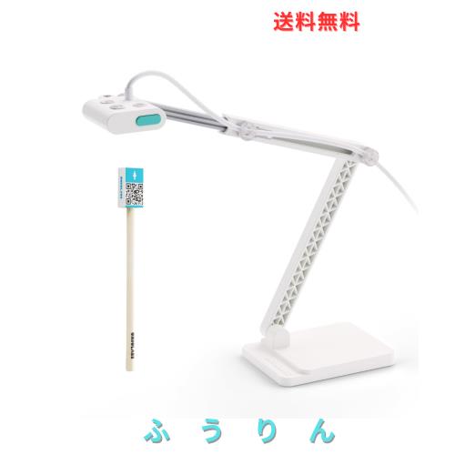 OKIOLABS OKIOCAM S2-4K 書画カメラ/WEBカメラ/実物投影機 UHD 800万画素10cm近接撮影 PC Mac iPad対応 マイク内蔵 オンライン授業 Zoom