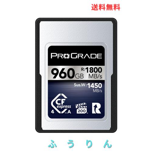 ProGrade Digital CFexpress 4.0 Type A IRIDIUM 960GB VPG200 メモリーカード (最大読込1800MB/s 最大書込1700MB/s) プログレードデジタ