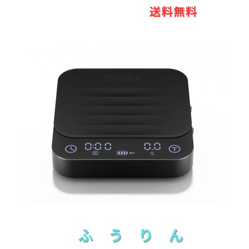 WACACO Exagram Pro Coffee Scale コーヒースケール（タイマー内蔵）超小型キッチン量り 充電式 3モード切替 エスプレッソ用 収納ケース＆