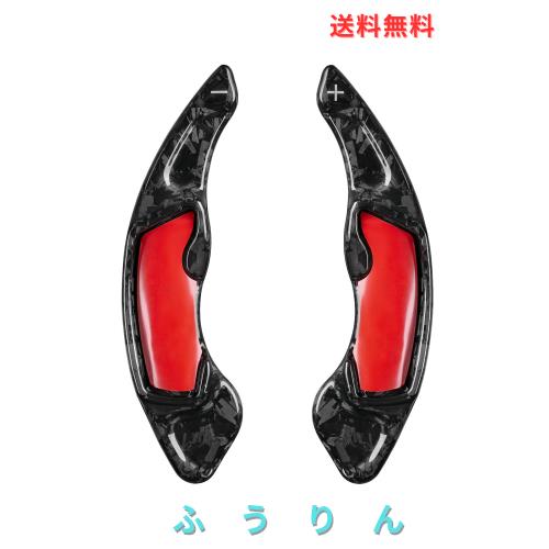 [T-carbon] スバル専用パドルシフトカバー リアルカーボン製 シフト パドル エクステンション スバルアクセサリー レガシィ WRX レヴォー