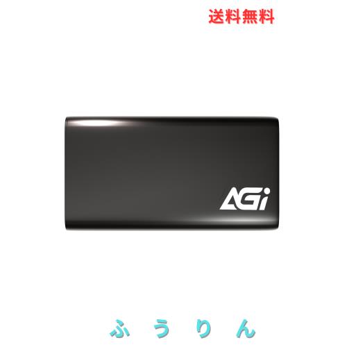 AGI SSD 外付け 1TB USB3.2 Gen2x2 最大読出速度 2050MB/秒 Type-Cケーブル PS5/PS4/Win/Mac対応(動作確認済み) アルミニウムケース ED29