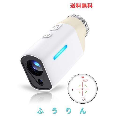 BooMee ゴルフ レーザー距離計 超小型 2カラーOLED MINI PRO 赤緑色表示 ゴルフ距離計 ゴルフ距離測定器 1000M 超小型距離計 ミニ mini