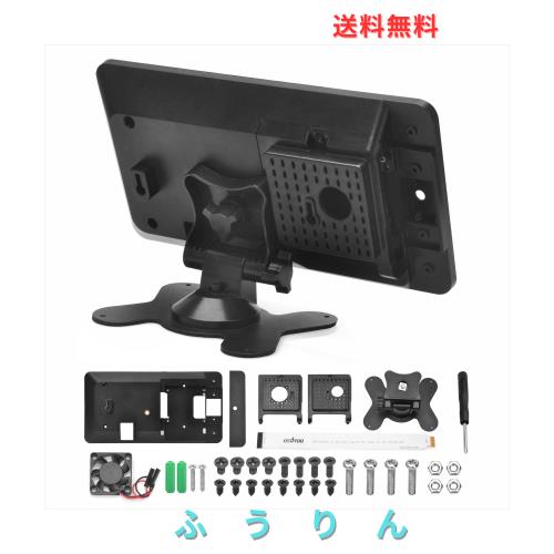 OSOYOO PiStudioケース for Raspberry Pi 5/4/3/2 - Raspberry Pi公式7インチDSIタッチスクリーンおよびOSOYOO 7インチIPS DSIディスプレ