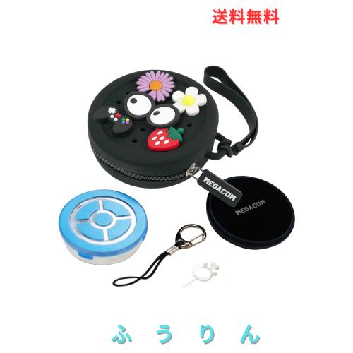 megacom DuoMon3 PRO 2025ver. 自動再接続機能 1P/2Pポケットオートキャッチャー(レッドボール)、IPX7防水ワイヤレスとType-C充電式APP調