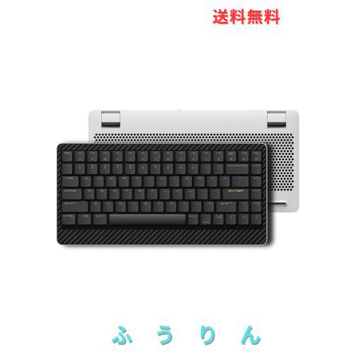 LOFREE Edge ロープロファイル メカニカルキーボード、75% 充電式 Bluetooth および有線接続 (Windows、Mac OS/POM スイッチ 2.0 対応)、