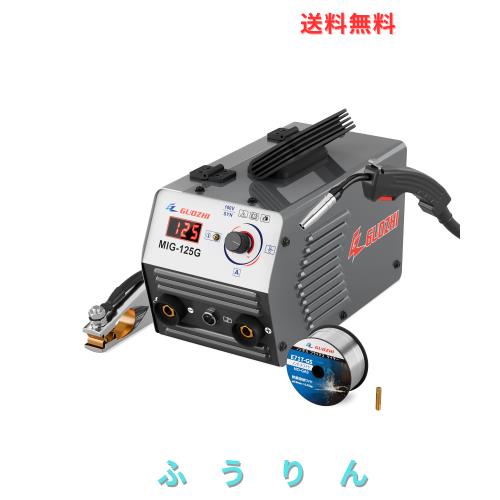 100V/200V、50Hz/60Hz兼用直流インバーターノンガスワイヤー溶接機 GZ GUOZHI 半自動溶接機 100v 溶接機 ノンガスワイヤー溶接