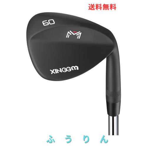 サンドウェッジ 鍛えるゴルフウェッジ 成人男性用 48/50/52/54/56/58/60 度 ギャップウェッジ ロブウェッジ 右利き用,ミルドフェースで回転運動量