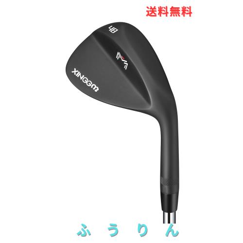 サンドウェッジ 鍛えるゴルフウェッジ 成人男性用 48/50/52/54/56/58/60 度 ギャップウェッジ ロブウェッジ 右利き用,ミルドフェースで回転運動量