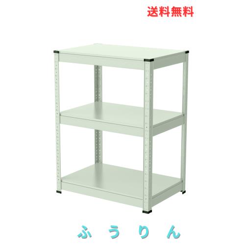 Umimileラック スチールラック 幅60cm 5段 耐荷重120kg/段 メタルラック (幅60×奥行40×高さ80cm, グリーン)