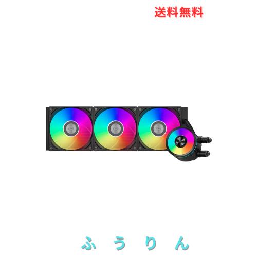 PCCOOLER CPS DA360 PRO ARGB 360mm水冷CPUクーラー｜デュアルARGB