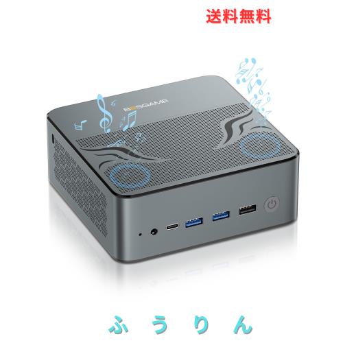 BOSGAME ミニPC Ryzen 7 7840HS 32GB DDR5 5600Mhz 1TB M.2 NVMe PCIe 4.0 SSD Mini PC Windows 11 Radeon 780M RYZEN AI エンジン Wi-Fi