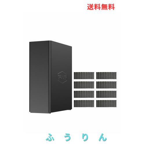 TERRAMASTER テラマスター F8 SSD 8ベイフルSSD高速NASストレージ 8GB DDR5 RAM 10GbE Port X1 4コア4スレッドIntel N95プロセッサー搭載