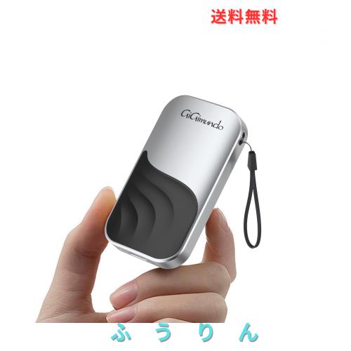 GiGimundo G20 20Gbps 外付けSSD (G20-1TB) 小型ポータブルSSD最大読出速度2000 MB/S USB 3.2 Gen 2x2 防塵/防滴/耐衝撃/高速転送耐衝撃 タブレ
