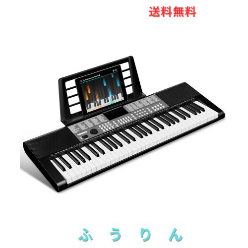 電子キーボード 61鍵盤 初心者向け 楽器おもちゃ 電子ピアノ