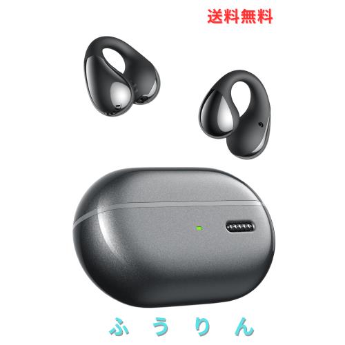 SOUNDPEATS CC イヤーカフ イヤホン 【オープンイヤー ワイヤレスイヤホン Bluetooth 5.4/マルチポイント接続/IPX5防水/最大24時間再生/
