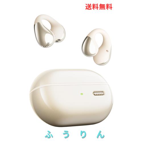 SOUNDPEATS CC イヤーカフ イヤホン 【オープンイヤー ワイヤレスイヤホン Bluetooth 5.4/マルチポイント接続/IPX5防水/最大24時間再生/