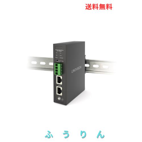 LINOVISION 産業用 ギガビット 90W POE++ スプリッター、IEEE802.3bt PoE と DC 5/9/12/24V 出力をサポート、PTZ カメラ/アクセス コント