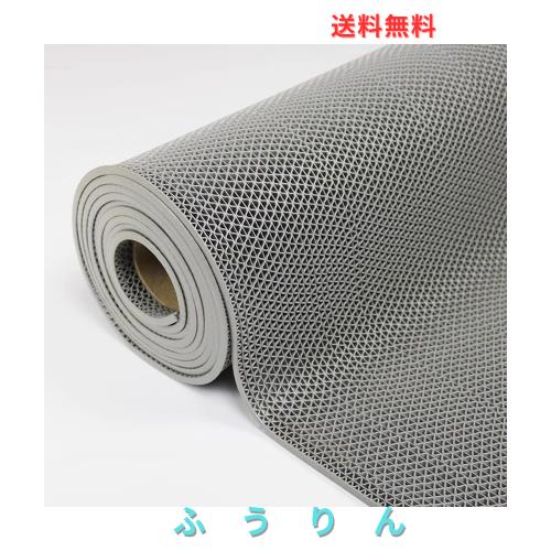 xixi-home 滑り止めマット PVC 厚み5.5mm 0.9*5m 業務用 家庭用 ゴムマット お風呂マット 排水 転倒防止 吸水 大判 防カビ 抗菌 自由カッ