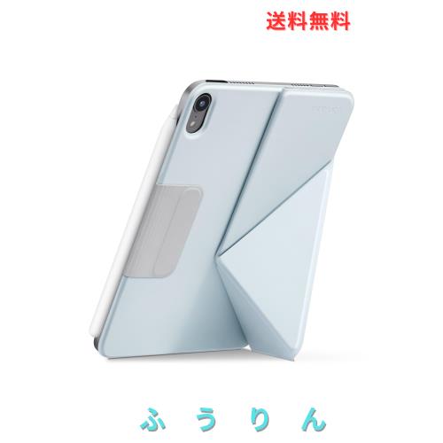 PITAKA iPad mini7 ケース(A17 Pro, 2024, 第7世代) iPad mini6 ケース (2021, 第6世代) 8.3インチ 横置＆縦置 タブレットスタンド 磁気