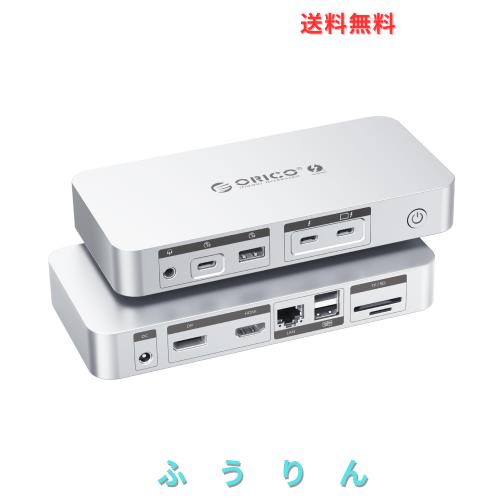 ORICO Thunderbolt 4 ドッキングステーション 12-in-1 Mac Mini M4