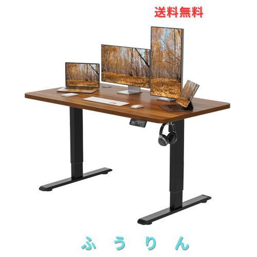 Anovara 昇降デスク 電動 昇降式デスク 電動昇降デスク 幅120cm 奥行60cm 上下昇降デスク スタンディングデスク オフィスデスク 高さメモ