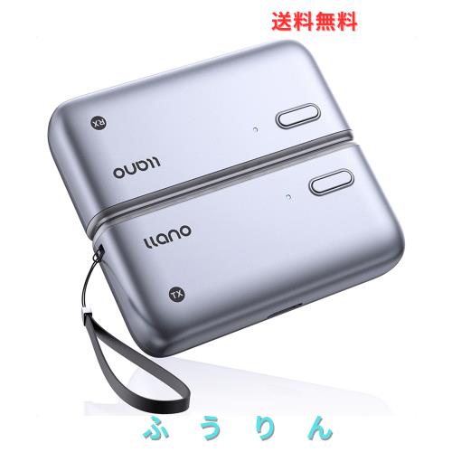 「2025年新登場 世界最小クラス」llano ワイヤレスhdmi 無線 送受信機セット 最大50m無線伝送 日本技適認証取得 1080P/2.4G/5G超低遅延