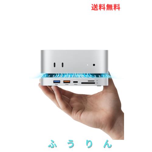 Mac Mini M4 対応ハブ MOVE SPEED USB-Cハブ 【10-in-1全能型＆内蔵