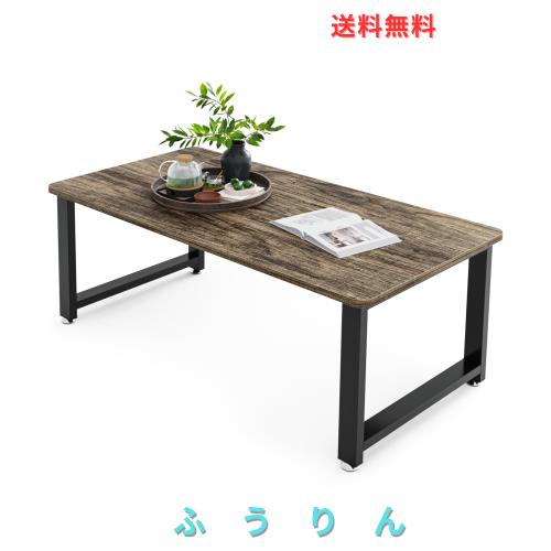 DEWEL ローテーブル 幅90cm リビング テーブル ちゃぶ台 座卓 センターテーブル コーヒーテーブル おしゃれ 木製 低い 和室 ロータイプ ( 6,301円