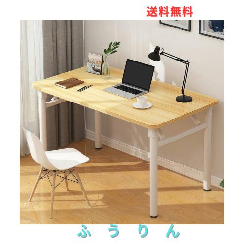 PQNLXLN 折りたたみデスク パソコンデスク 幅80cm 幅100cm 奥行50cm コンパクトデスク リモートワーク 机 折り畳み 組立不要 完成品 7,472円