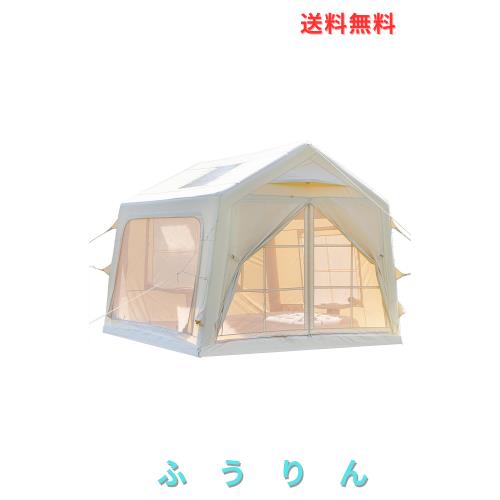 GOTENTIFY インフレータブルテント エアー アーミーグリーン 簡単